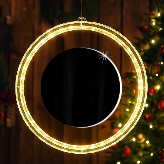 Eclipse Solar System Clothing Science LED Christmas Window Lights