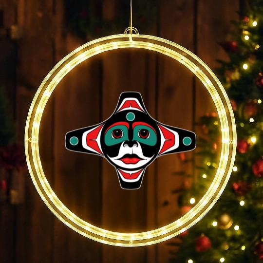 American Indigenous Clothing Premium LED Christmas Window Lights