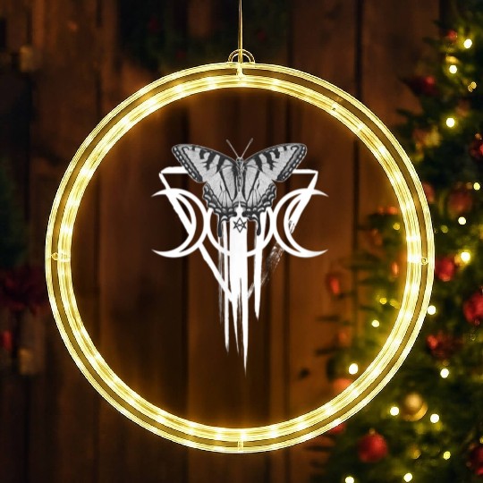 clothing aesthetics butterfly witchcraft LED Christmas Window Lights