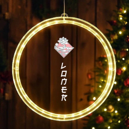 Loner Aesthetic Clothing Grunge LED Christmas Window Lights