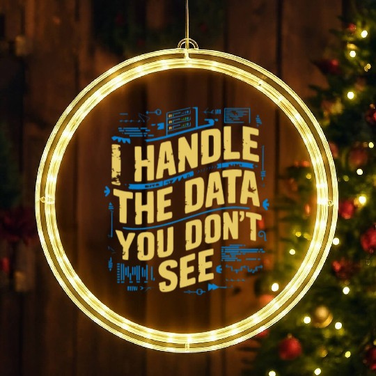 Backend Developer Programming Software Programmer LED Christmas Window Lights