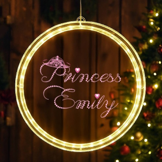 Princess Emily LED Christmas Window Lights