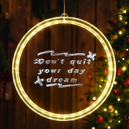cool quotes LED Christmas Window Lights