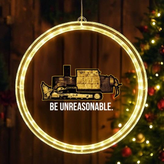 Killdozer: Be Unreasonable, Marvin Heemeyer LED Christmas Window Lights