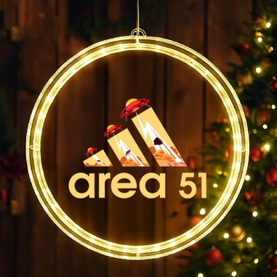 Area 51 LED Christmas Window Lights