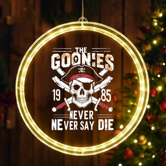The Goonies Never Say Die LED Christmas Window Lights