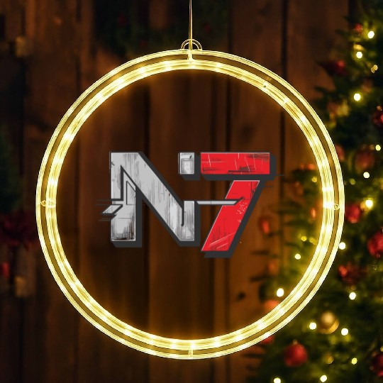 Mass Effect N7 Essential LED Christmas Window Lights
