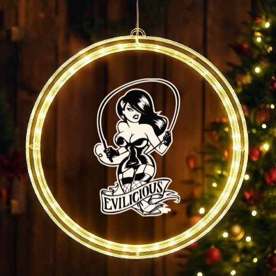 Evil Mistress Dominatrix LIKE US ON FACEBOOK # LED Christmas Window Lights
