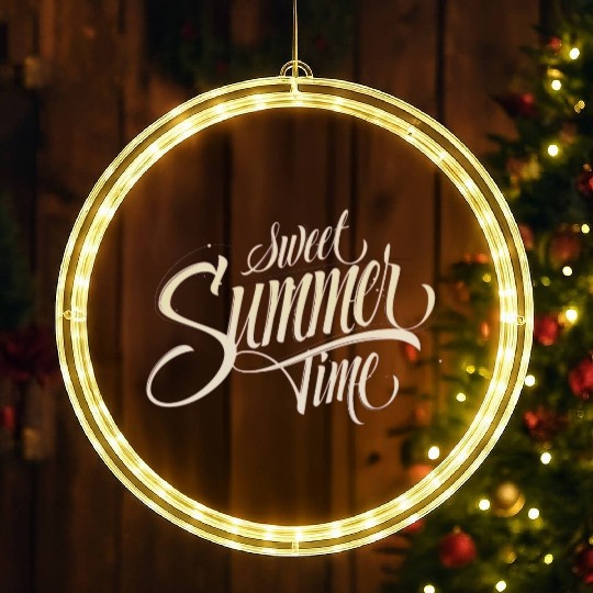 Sweet Summer Time LED Christmas Window Lights