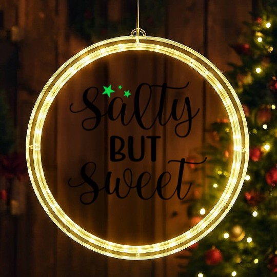 Salty but sweet LED Christmas Window Lights