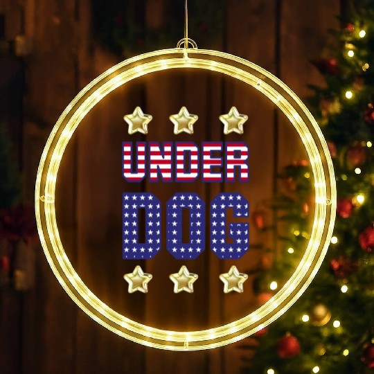 UnderDog Kamala Harris 2024 - President Election LED Christmas Window Lights