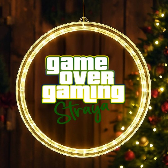 GameOverGaming GTA Straya Parody LED Christmas Window Lights