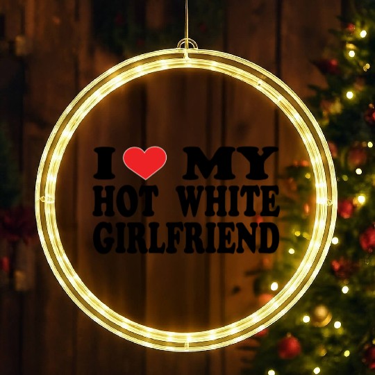 I Love My Boyfriend LED Christmas Window Lights | Cute Romantic LED Christmas Window Lights