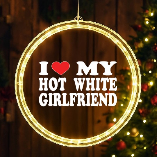 I Love My Boyfriend LED Christmas Window Lights | Cute Romantic LED Christmas Window Lights