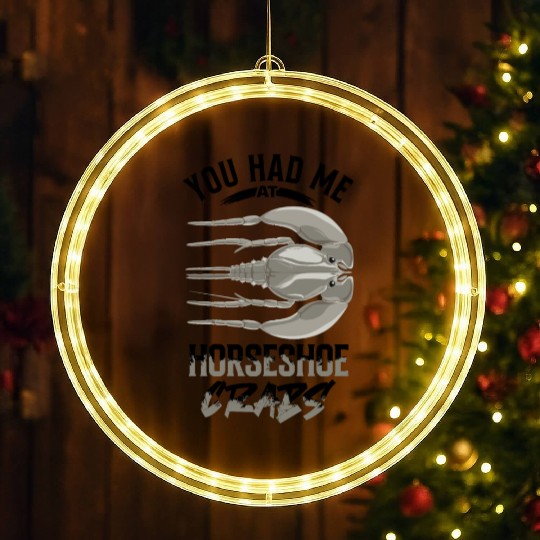 Horseshoe Crab LED Christmas Window Lights