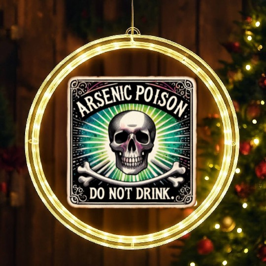 Potion Label Halloween LED Christmas Window Lights