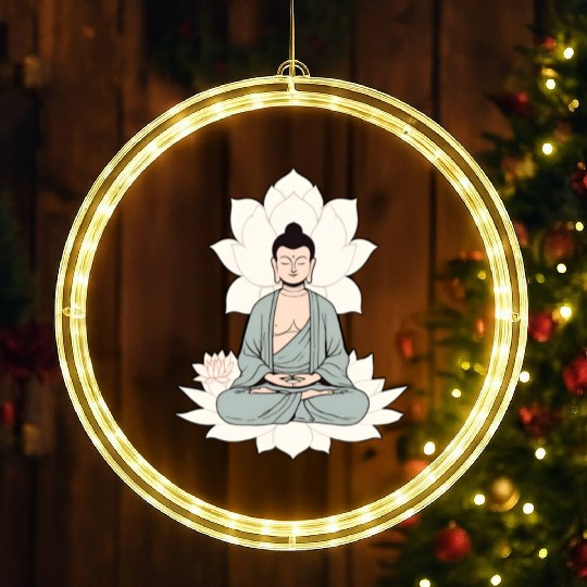 Buddha Design LED Christmas Window Lights