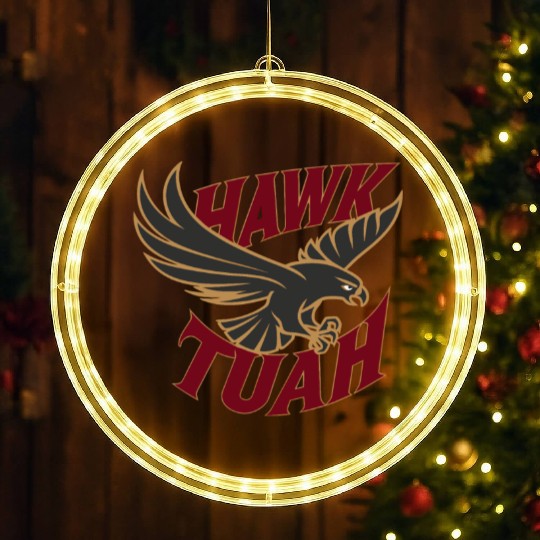 Hawk Tuah Apparel - Soar with Style LED Christmas Window Lights