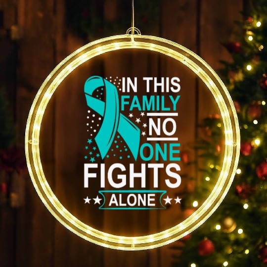 Wellness Collection - Family, No-one Fights Alone LED Christmas Window Lights