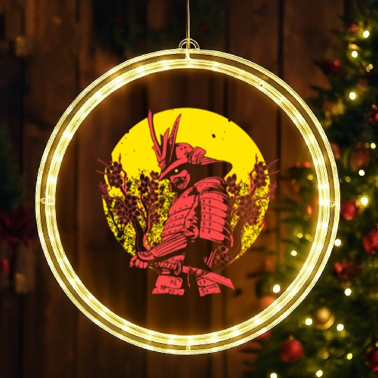 Kanji Japan Katana Sword Ninja Samurai LED Christmas Window Lights
