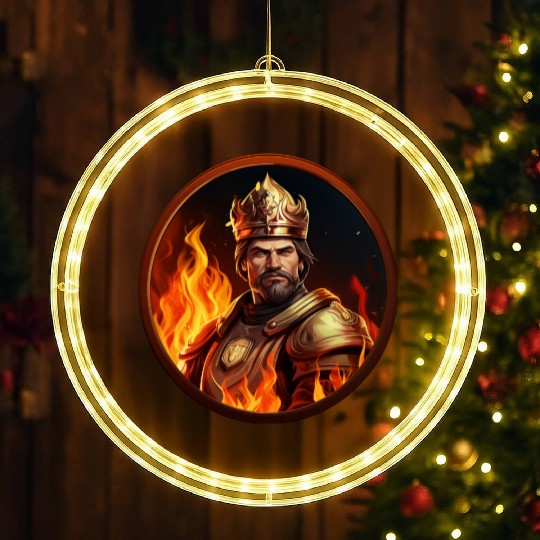 Kings Fire Brigade LED Christmas Window Lights