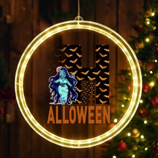 Happy Halloween 2024 LED Christmas Window Lights