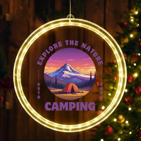 Camping Adventure | Explore Nature LED Christmas Window Lights