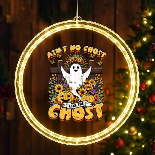 Ain't No Ghost Like The Holy Ghost - Christian LED Christmas Window Lights