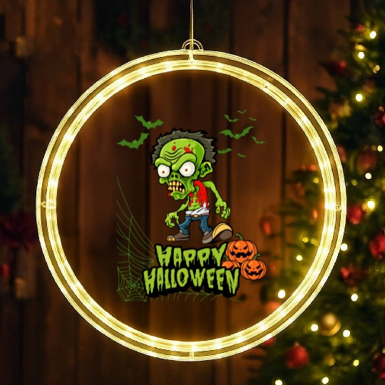 Happy Halloween LED Christmas Window Lights