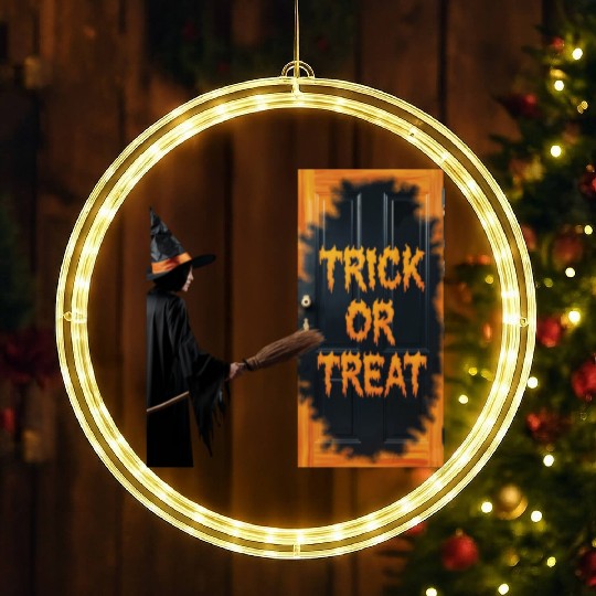 Witching Hour: Trick or Treat LED Christmas Window Lights