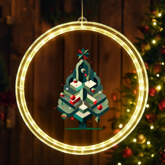 Modern Christmas tree - elegance for the holidays LED Christmas Window Lights