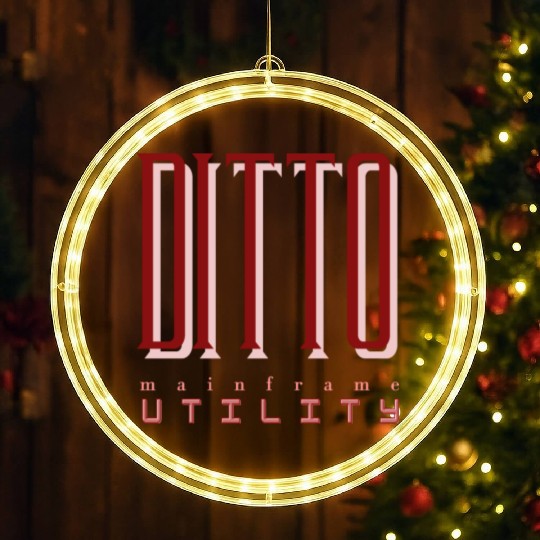 Mainframe Utility (DITTO) Data Interfile Transfer, LED Christmas Window Lights