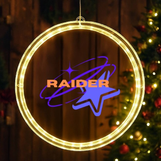 Raiders on the street LED Christmas Window Lights