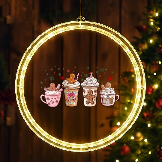 Christmas Coquette, Merry Christmas LED Christmas Window Lights