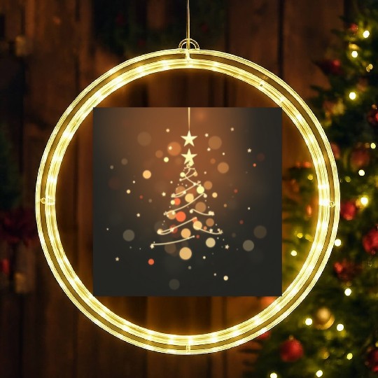 Twinkling Christmas Tree LED Christmas Window Lights