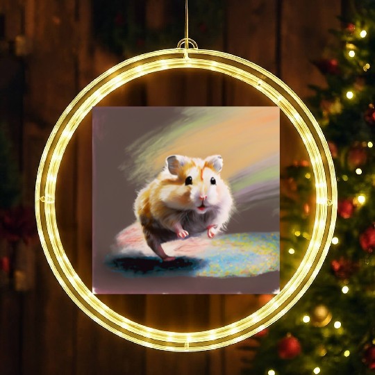 Super hamster LED Christmas Window Lights