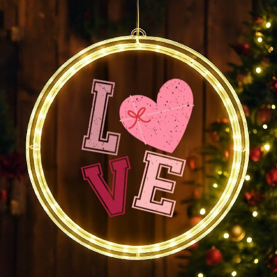 Valentine Day, Valentine Retro LED Christmas Window Lights