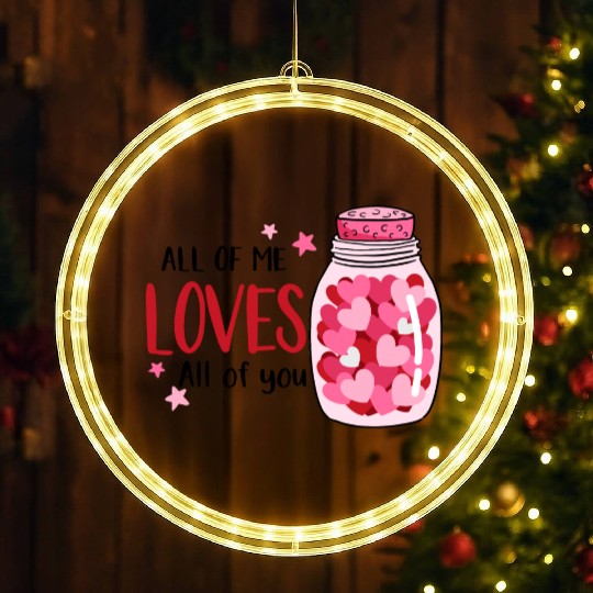 Valentines Day, Valentine Retro LED Christmas Window Lights