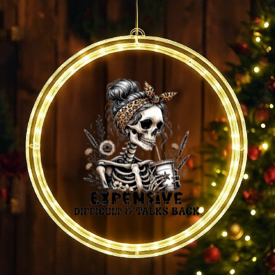 Expensive Difficult & Talks Back LED Christmas Window Lights