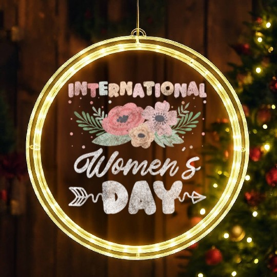 Women Female Power Important Frida Kahlo LED Christmas Window Lights