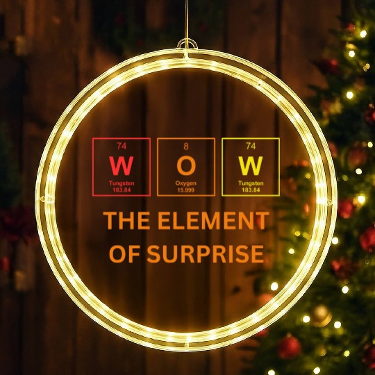 THE ELEMENT OF SURPRISE LED Christmas Window Lights