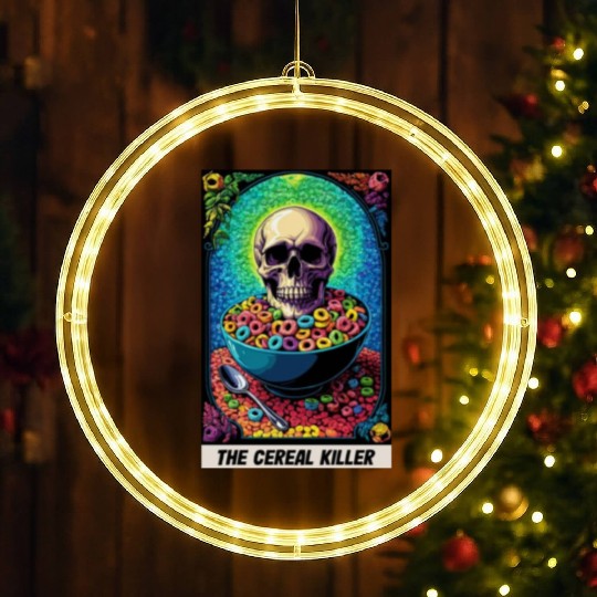 The Cereal Killer LED Christmas Window Lights