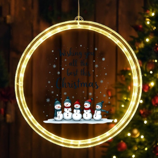 Wishing you all the best this christmas LED Christmas Window Lights