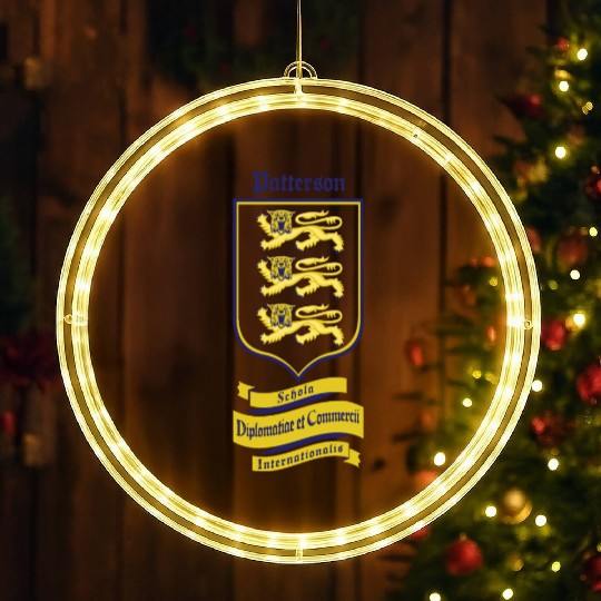 Patterson Underground Heraldic Shield Light LED Christmas Window Lights