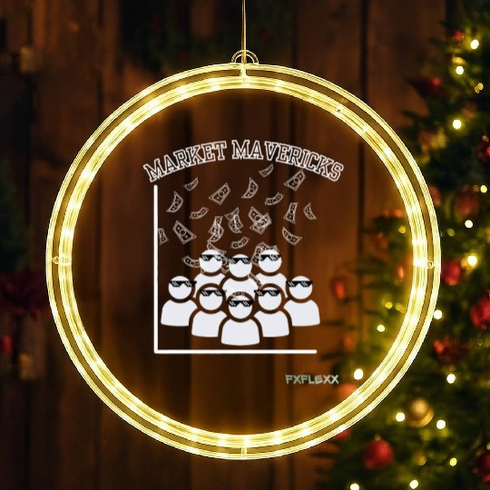 Market Mavericks LED Christmas Window Lights