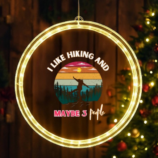 Hiking companions LED Christmas Window Lights