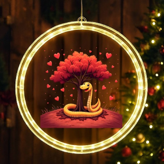 I love my snake heart tree LED Christmas Window Lights