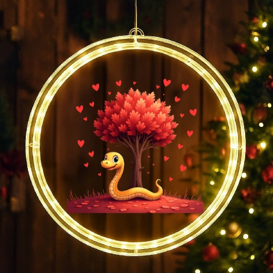 I love my snake heart tree LED Christmas Window Lights