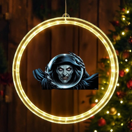The Witch LED Christmas Window Lights