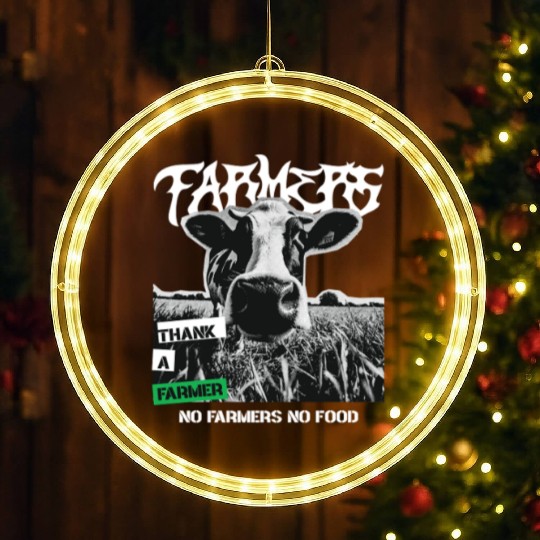 Thank a farmer DESIGN LED Christmas Window Lights